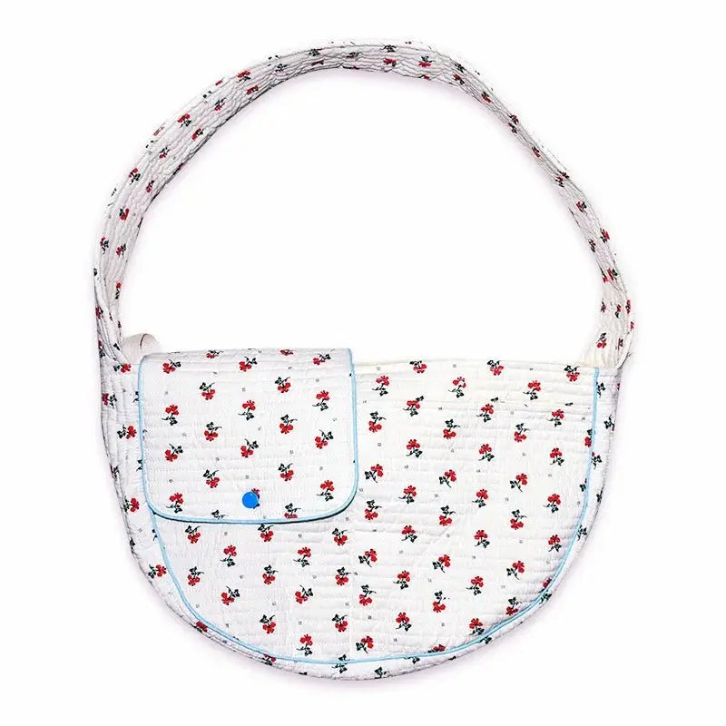 Cat Carrier Bags Puppy Handmade Small Pet Dog Outdoor Travel Handbag Canvas Single Shoulder Bag Tote Shoulder Bag Breathable - Annie Paw WearOutdoor AccessaryAnnie Paw Wear