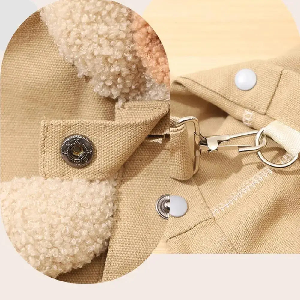 Cat Dog Carrier Bag Canvas Tote Outdoor Transport One Shoulder Bag for Small Dogs Handbag Pouch Puppy Carrier Travel Pet Carrier - Annie Paw WearOutdoor AccessaryAnnie Paw Wear