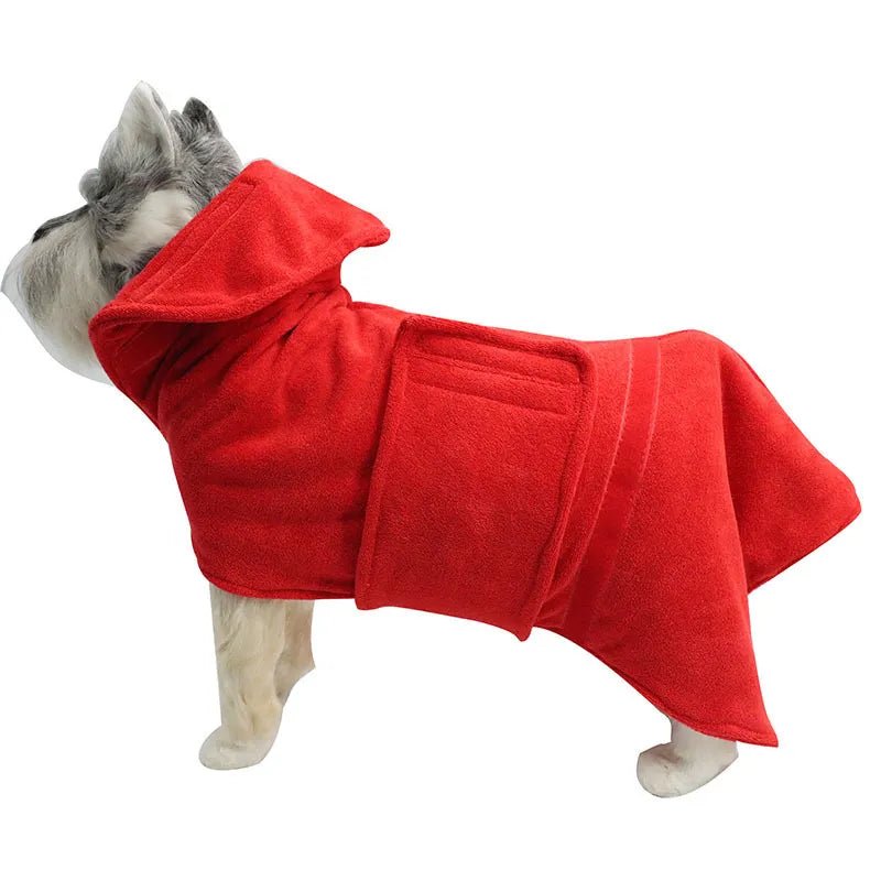 Dog Bathrobe Towel Bath Robe Pet Bathrobe Drying Coat Absorbent Towel For Large Medium Small Dog Super Fast Dry Soft Adjustable - Annie Paw WearHome Dog AccessoriesAnnie Paw Wear