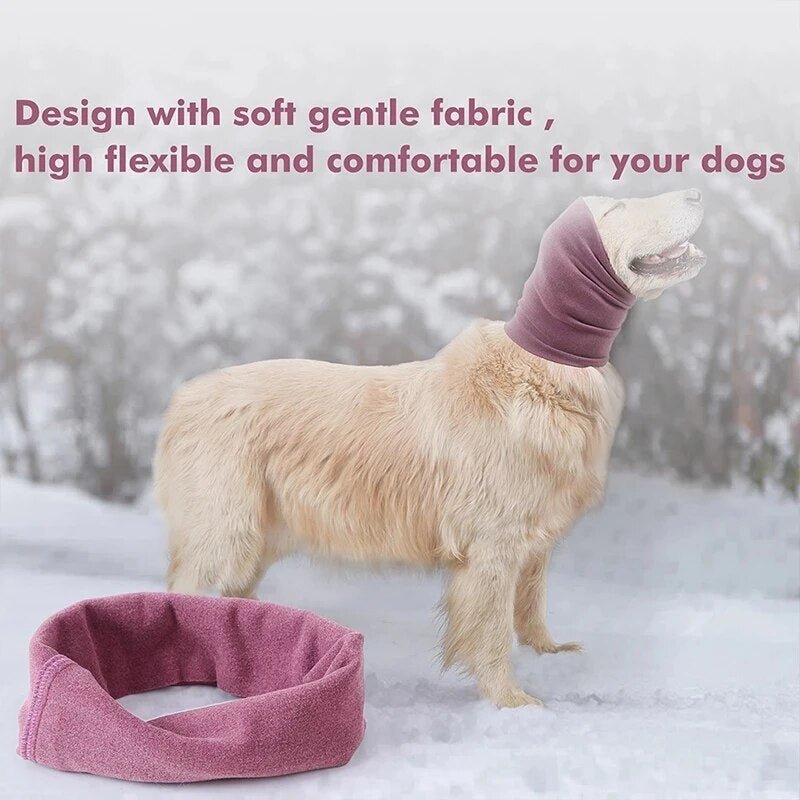 Dog Earmuff Turban Scarf: Comfortable Noise Isolation for Grooming Dogs - Annie Paw WearNursing & ReliefAnniePaw Wear