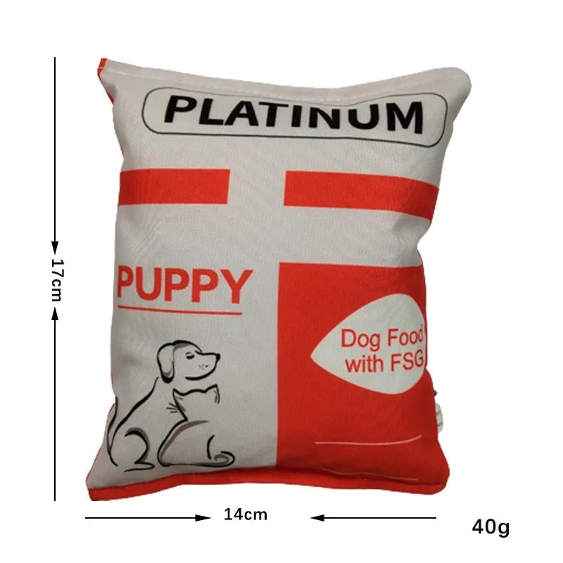 Funny Crisps Dog Toys Interaction Chew Molars Plush Dog Toys Bite Resistance Clean Teeth Oral Cavity Puppy Toys Pet Accessories - Annie Paw WeartoyAnnie Paw Wear