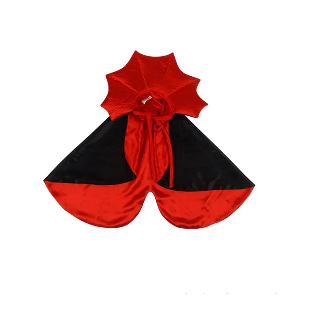Halloween Vampire Pet Costume: Soft Polyester Cape for Cats & Small Dogs - Perfect for Spooky Photoshoots & Parties - Annie Paw WearcostumesAnniePaw Wear