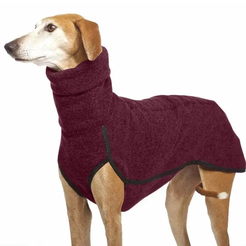 Highland Hound Elegance Turtleneck Warmth - Annie Paw WearWinter OutwearAnniePaw Wear