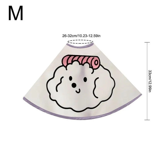 INS Pet Clothes Cloak Dog Haircut Cloak Jacket For Dog Cat Tears Facial Care Waterproof Cloak Cloth Pet Supplies - Annie Paw WearHome Dog AccessoriesAnniePaw Wear