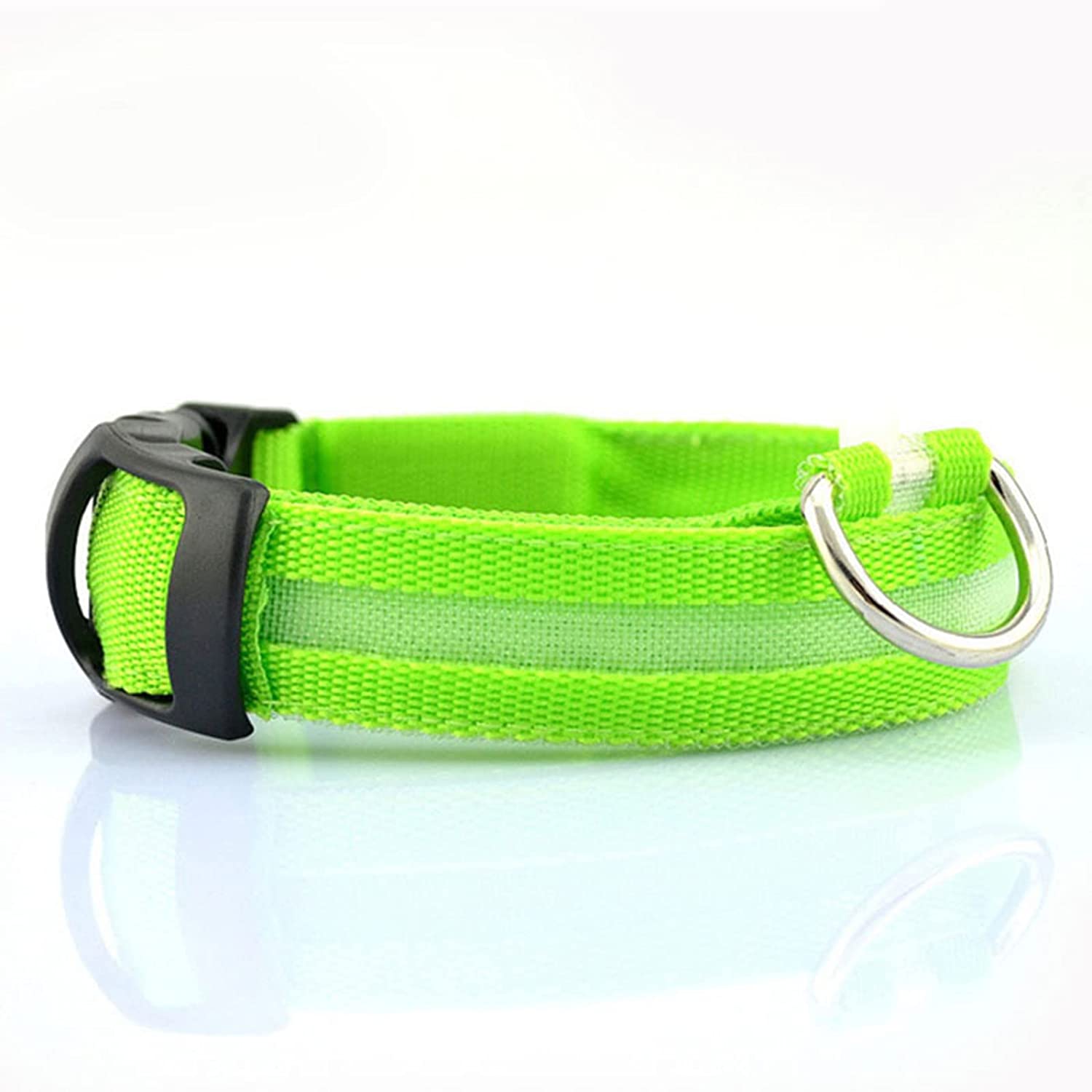 LED Rechargeable Adjustable Night Light Waterproof Glowing Dog Collars - Annie Paw Wear_¨å_AnniePaw Wear