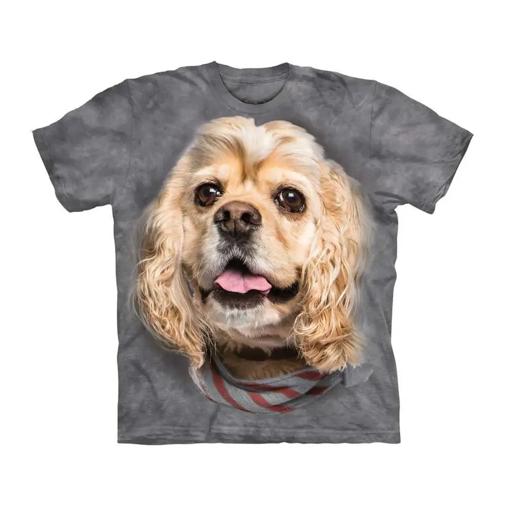 Men's T-shirt With Dog Graphic 3D Full Print Pet Dog Men Clothing Summer Short Sleeve Casual Oversized Tee Shirt Fashion Tops - Annie Paw WearHome Dog WearAnnie Paw Wear
