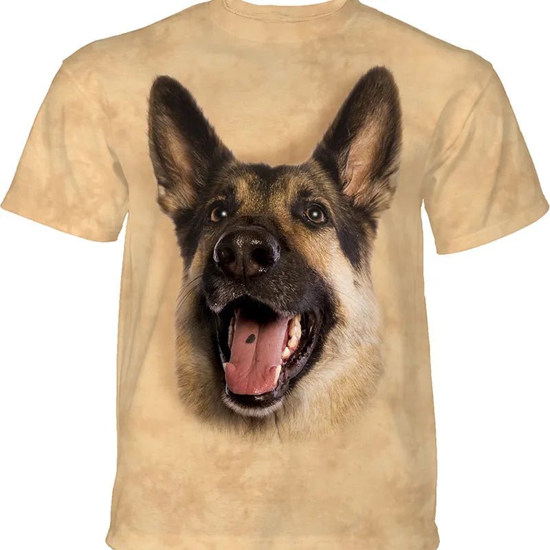Men's T-shirt With Dog Graphic 3D Full Print Pet Dog Men Clothing Summer Short Sleeve Casual Oversized Tee Shirt Fashion Tops - Annie Paw WearHome Dog WearAnnie Paw Wear