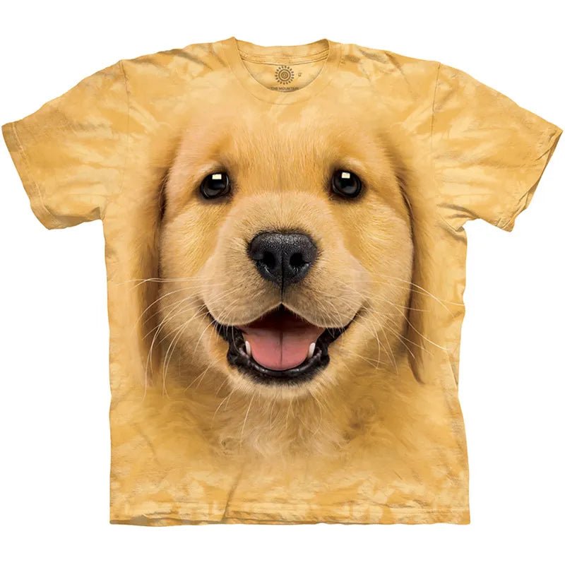 Men's T-shirt With Dog Graphic 3D Full Print Pet Dog Men Clothing Summer Short Sleeve Casual Oversized Tee Shirt Fashion Tops - Annie Paw WearHome Dog WearAnnie Paw Wear