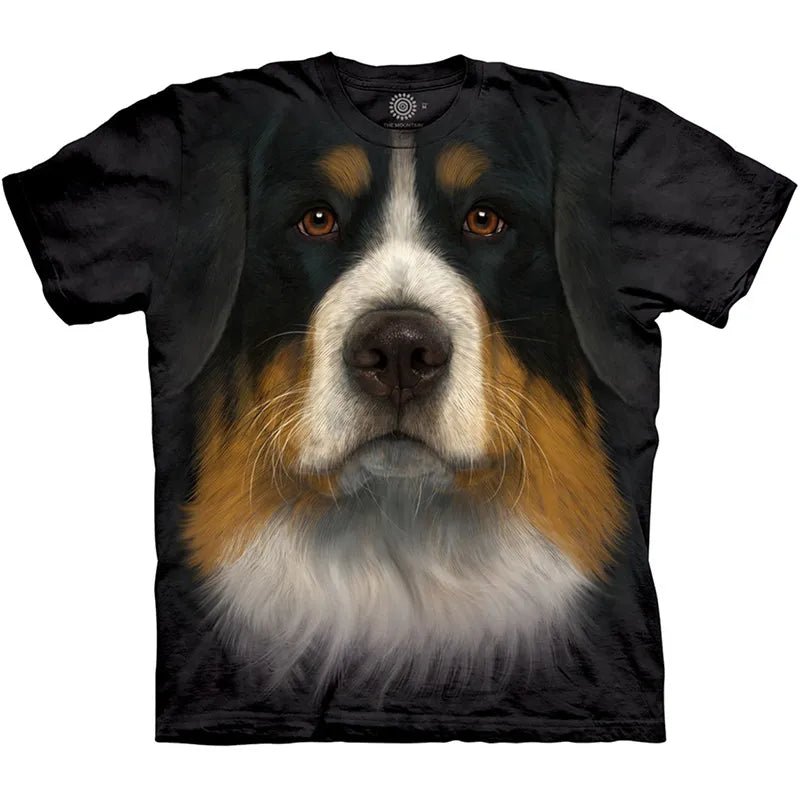 Men's T-shirt With Dog Graphic 3D Full Print Pet Dog Men Clothing Summer Short Sleeve Casual Oversized Tee Shirt Fashion Tops - Annie Paw WearHome Dog WearAnnie Paw Wear
