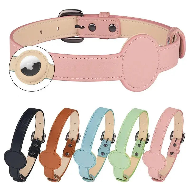 New Pet Cat Collar Safety Anti-Lost Removable Pet Positioning Tracking Collar AirTag Dog Collar Outdoors Walking Pet Supplies - Annie Paw WearCollar & LeashAnniePaw Wear