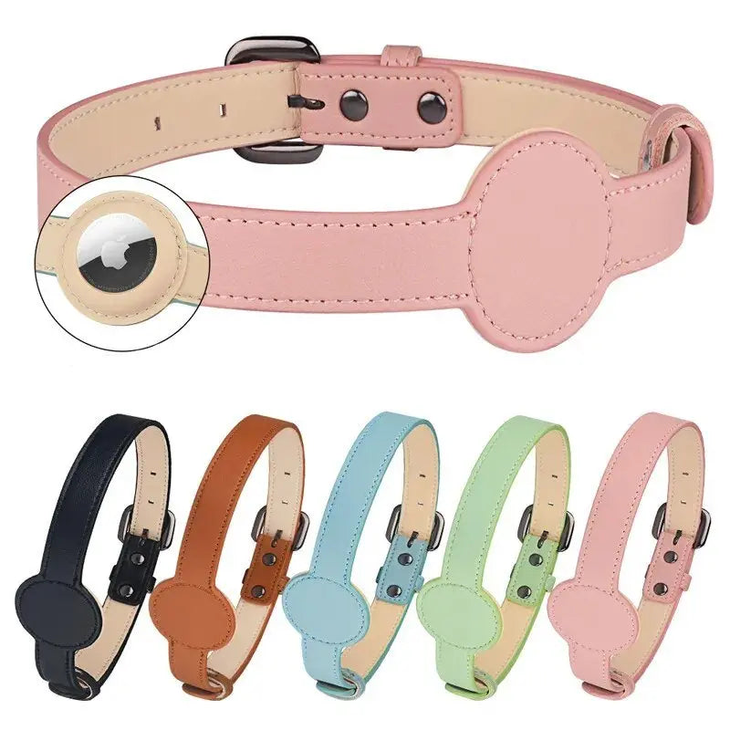 New Pet Cat Collar Safety Anti-Lost Removable Pet Positioning Tracking Collar AirTag Dog Collar Outdoors Walking Pet Supplies - Annie Paw WearCollar & LeashAnniePaw Wear