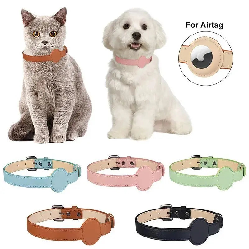 New Pet Cat Collar Safety Anti-Lost Removable Pet Positioning Tracking Collar AirTag Dog Collar Outdoors Walking Pet Supplies - Annie Paw WearCollar & LeashAnniePaw Wear