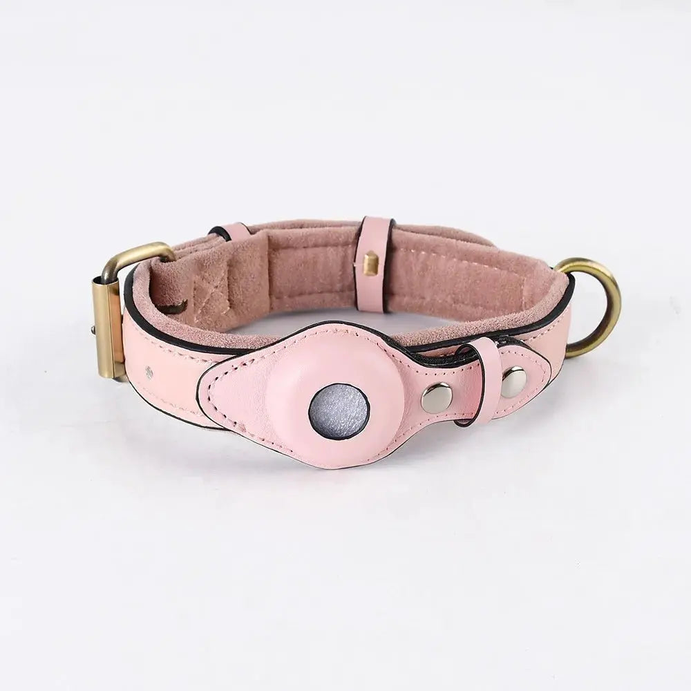 New Removable Locating Pet Collar AirTag Collar Anti-Lost Dog Tracker Protective Case Dog Collar Outdoors Walking Pet Supplies - Annie Paw WearCollar & LeashAnniePaw Wear