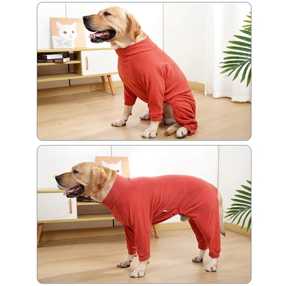 NurtureElite Four-Legged Dogs Recovery Suit: Anti-Licking Comfort - Annie Paw WearHome Dog WearAnniePaw Wear
