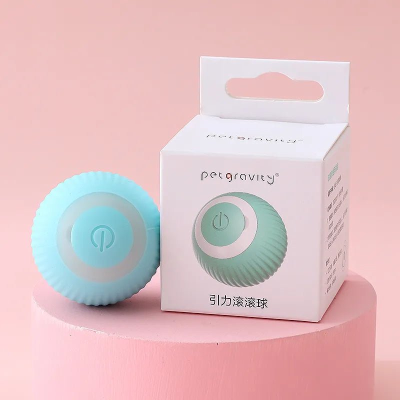 Pet Automatic Rolling Cat Toy Training Self-propelled Kitten Toy Indoor Interactive Play Electric Smart Cat Ball Toy Supplies - Annie Paw WeartoyAnnie Paw Wear