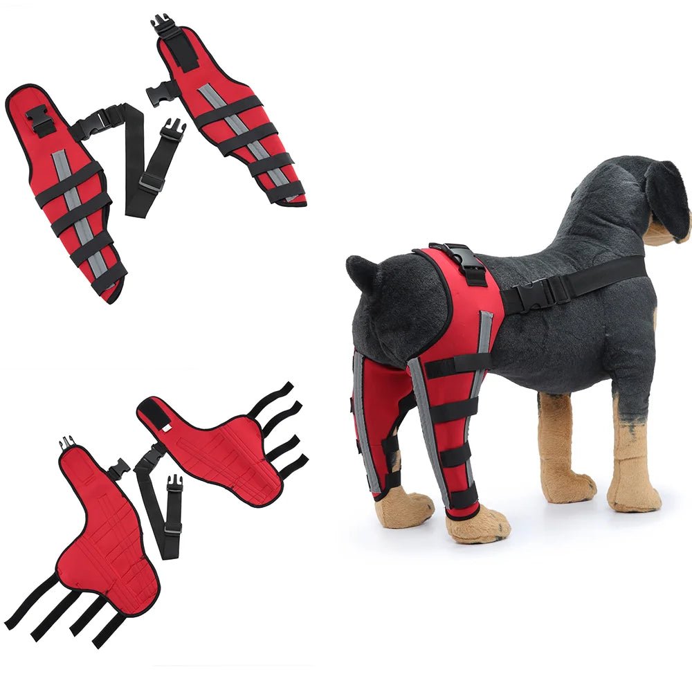 AnniePaw Adjustable Dog Knee Brace for Hock Recovery Bandage Wrap AnniePaw Wear