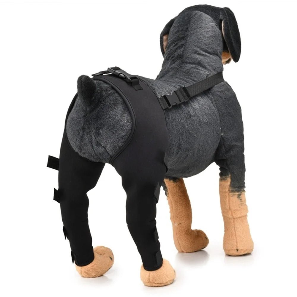 AnniePaw Adjustable Dog Knee Brace for Hock Recovery Bandage Wrap AnniePaw Wear