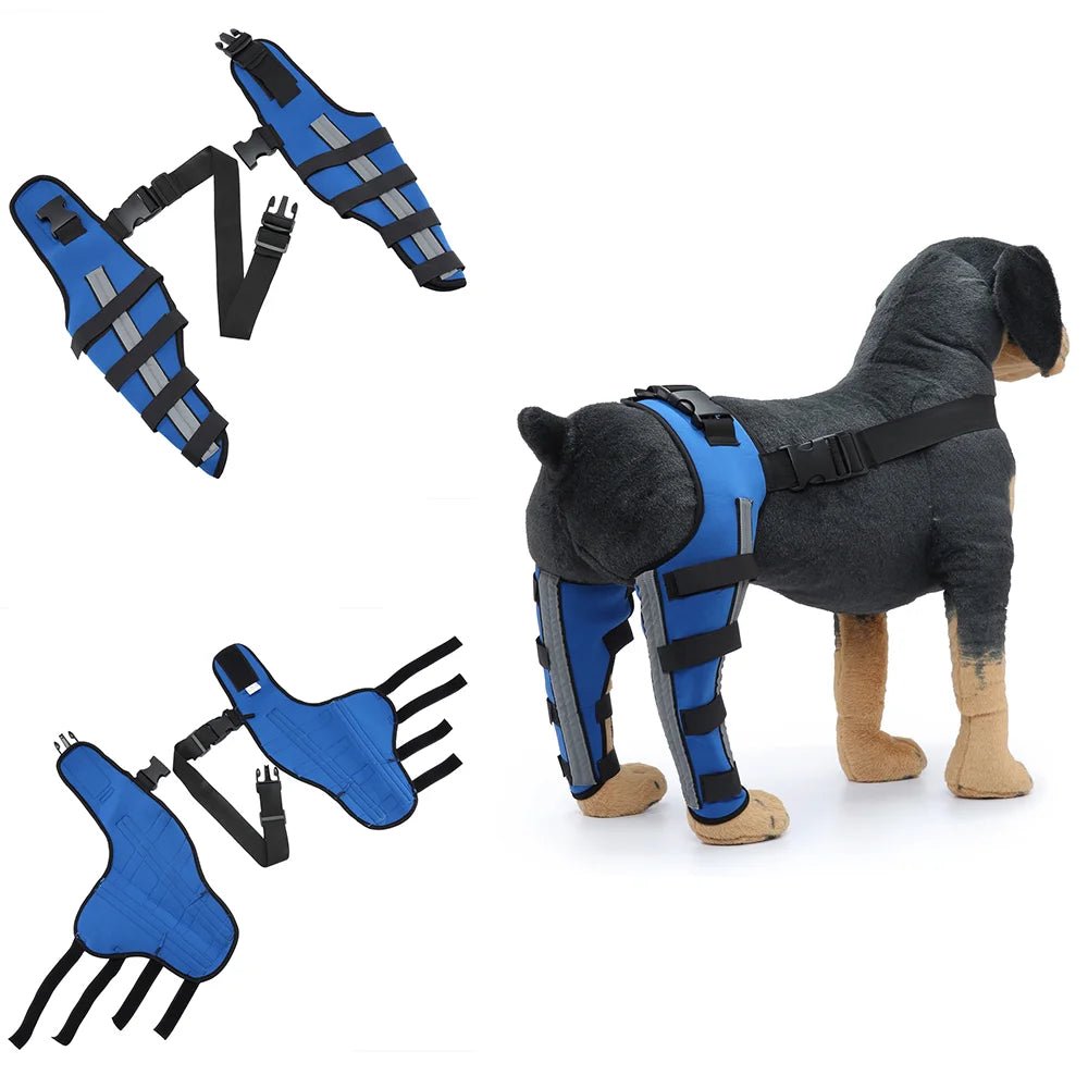 AnniePaw Adjustable Dog Knee Brace for Hock Recovery Bandage Wrap AnniePaw Wear