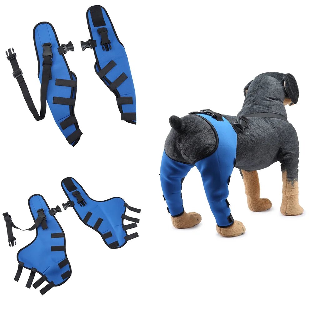 AnniePaw Adjustable Dog Knee Brace for Hock Recovery Bandage Wrap AnniePaw Wear