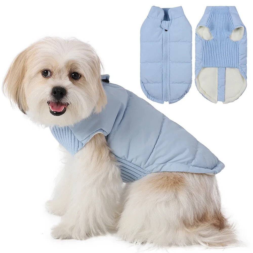 Winter Dog Clothes For Small Dog Warm Pet Dog Coat Jacket Windproof Padded Clothes Puppy Outfit Vest Yorkie Chihuahua Clothing