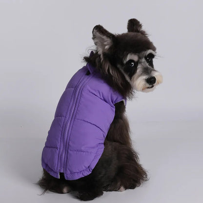 Anniepaw Polar Pup Panache: Lavish Blue-Purple Warmth for Tiny Tails