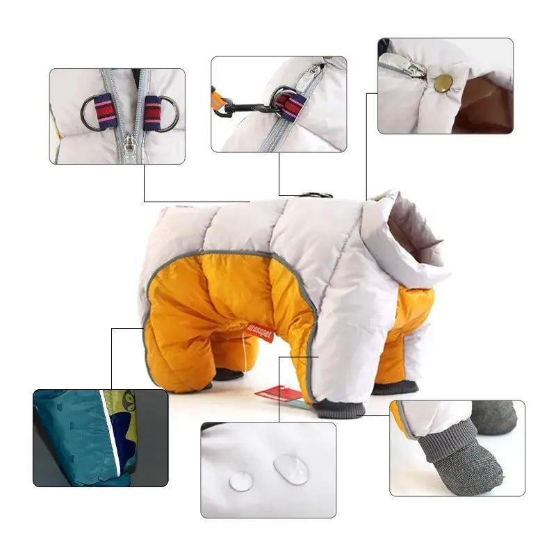 Anniepaw Polar Pup Panache Puff Ultra Thick Down Jacket AnniePaw Wear