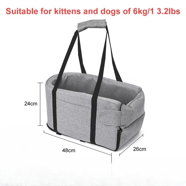 Anniepaw Portable Car Safety Dog Bed for Small Dogs Central Control AnniePaw Wear