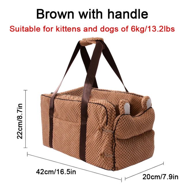 Anniepaw Portable Car Safety Dog Bed for Small Dogs Central Control AnniePaw Wear