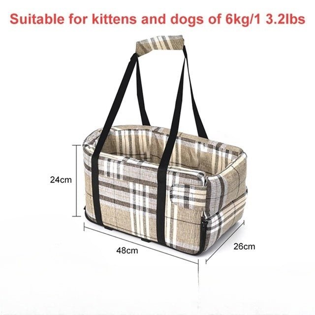 Anniepaw Portable Car Safety Dog Bed for Small Dogs Central Control AnniePaw Wear