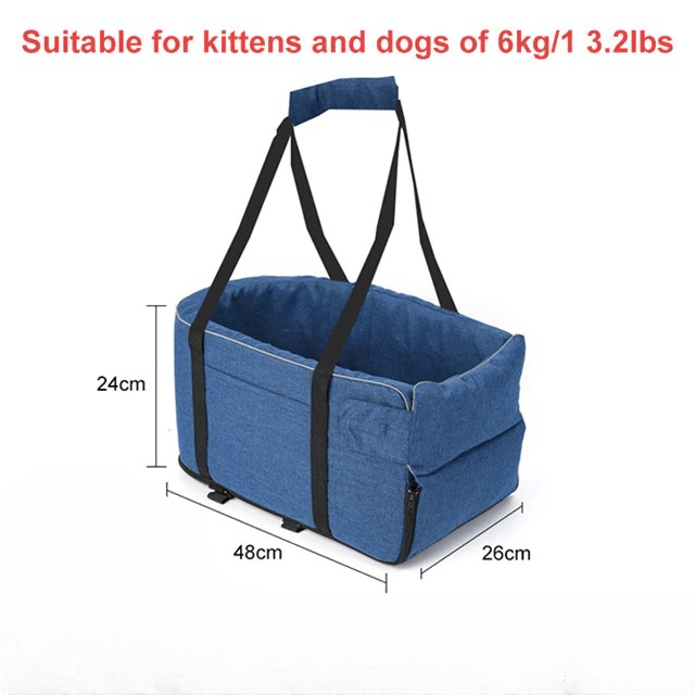 Anniepaw Portable Car Safety Dog Bed for Small Dogs Central Control AnniePaw Wear