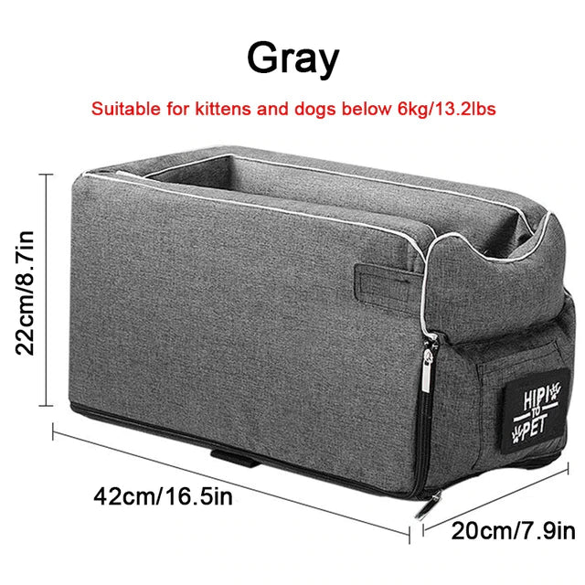 Anniepaw Portable Car Safety Dog Bed for Small Dogs Central Control AnniePaw Wear