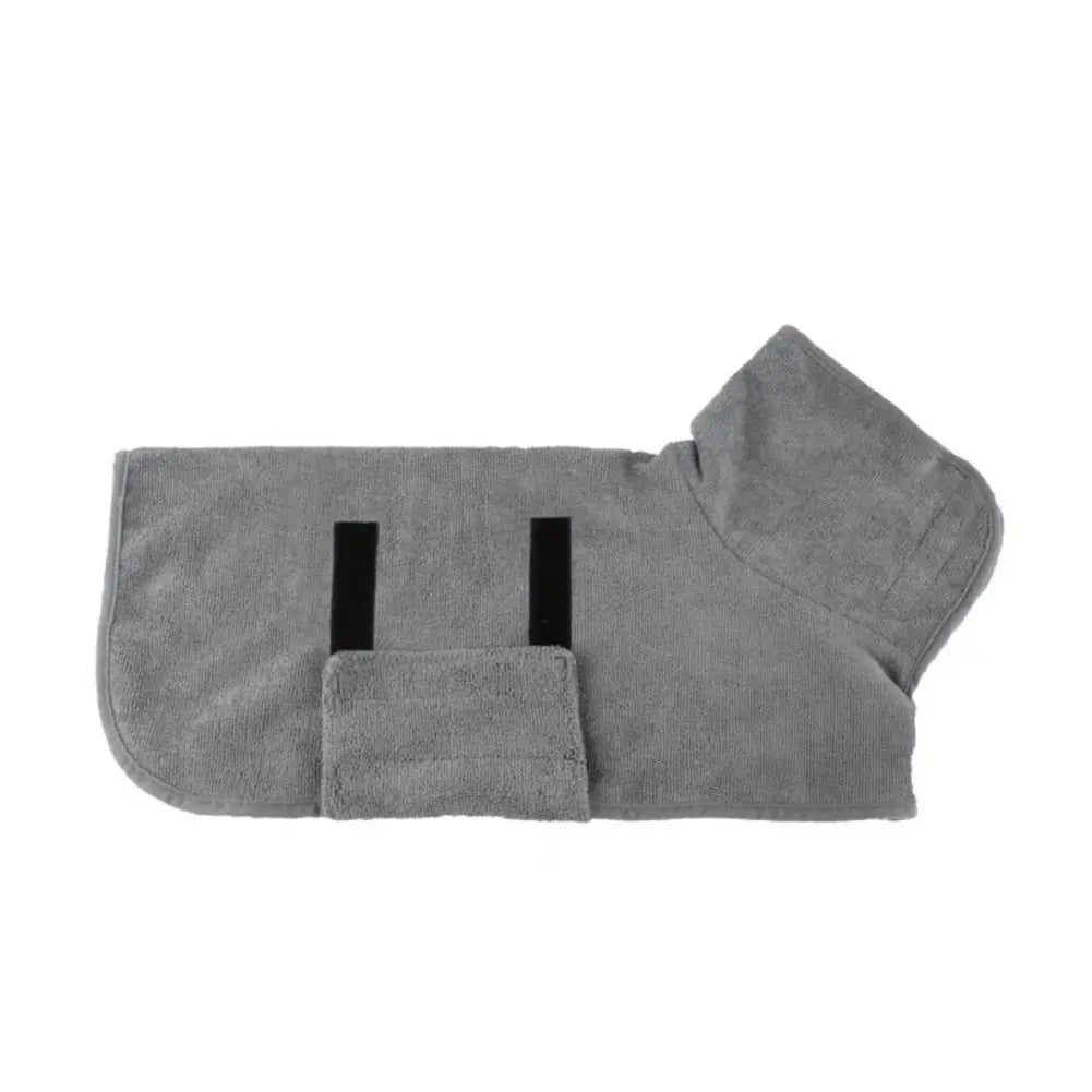 Anniepaw Quick-Drying Dog Bathrobe: Microfiber Absorbent Towel Coat for Dogs & Cats of All Sizes AnniePaw Wear