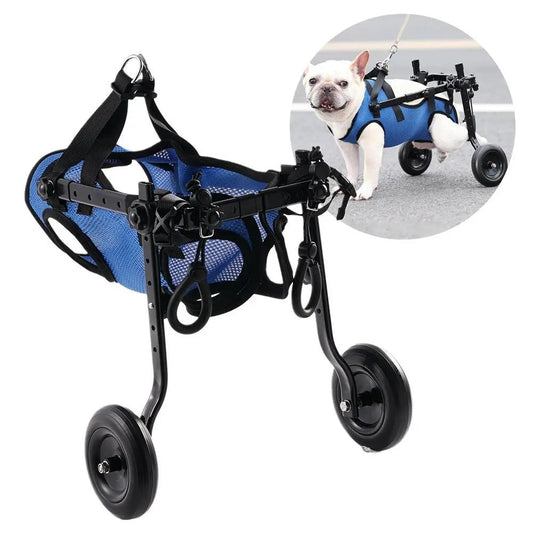 Adjustable Hind Limb Hind Leg Disabled Pet Cat Dog Mobility Aid Trolley Legs Rehabilitation Light Pet Walk Tools