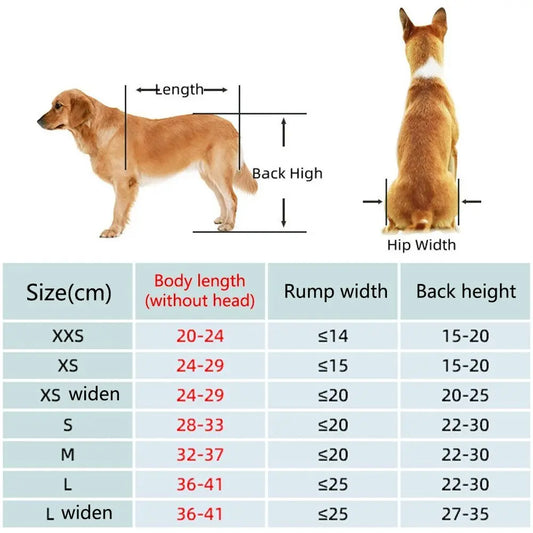 AnniePaw Dog Wheelchair - Hind Limb Mobility Aid for Pets AnniePaw Wear