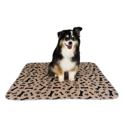 Anniepaw Reusable Fast Absorbing Dog Bed Mats Urine Pee Pad for Training Car Home