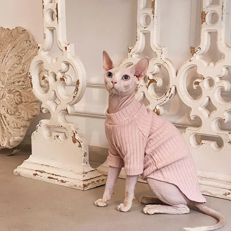 Anniepaw Hairless Cat Winter Cotton Outfit Sphinx Clothes