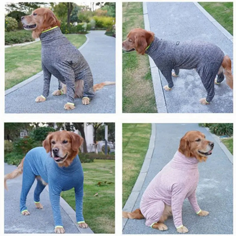 Dog Recovery Suit - Full Cover Bodysuit for Medium & Large Dogs AnniePaw Wear