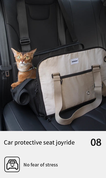 Anniepaw Soft Portable Breathable Carrier Safety Zippers