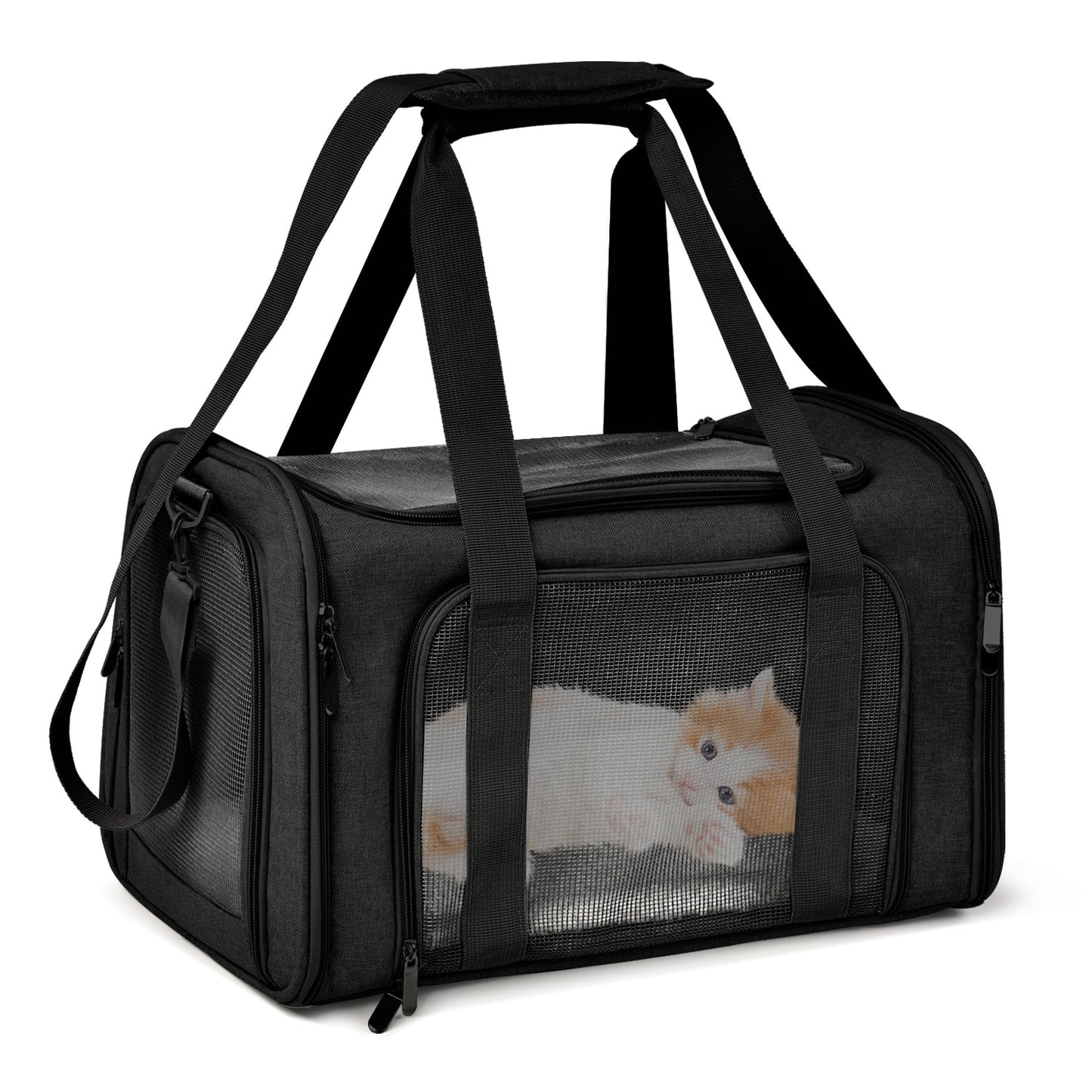 Anniepaw Airline Approved Soft Side Dog Carrier Backpack for Small Pets