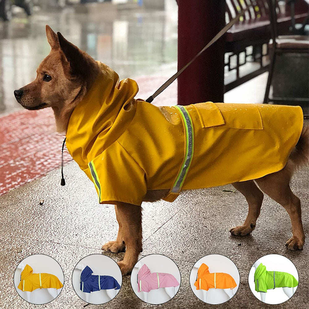 Anniepaw Dog Raincoats Reflective Clothes