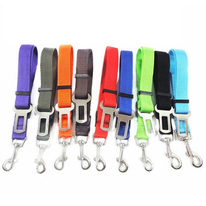 AnniePaw Adjustable Pet Dog Car Seat Belt Vehicle Dog Harness Car Dog Safety Leash for Small Medium Dogs Travel Clip