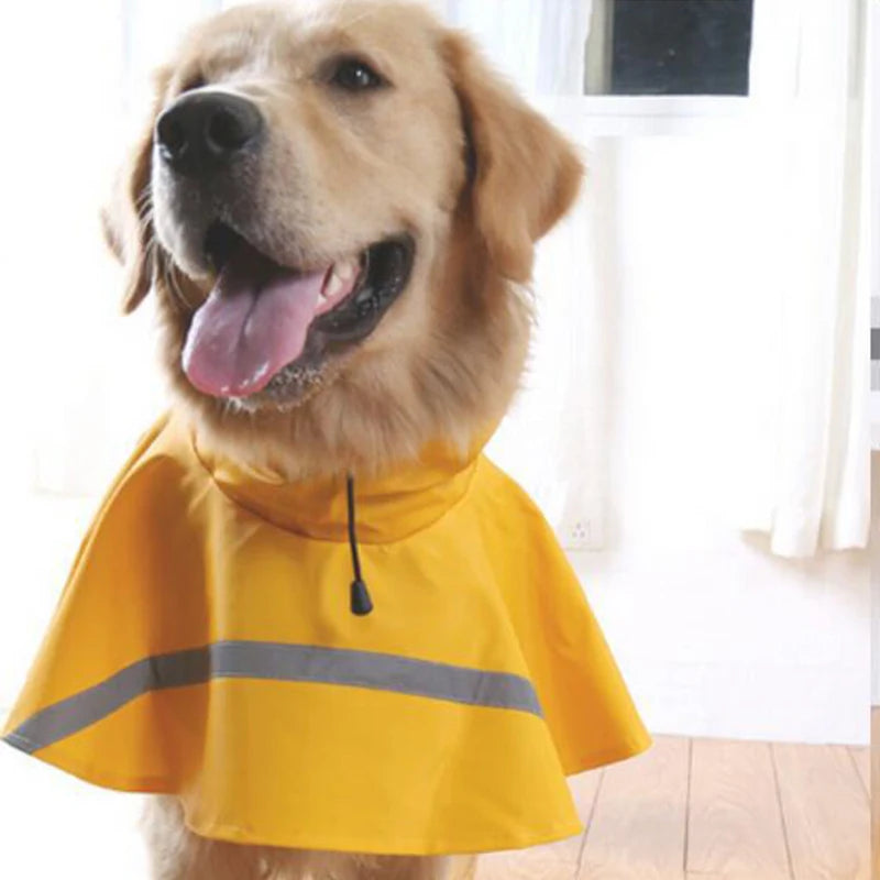 New Large Dog Waterproof Raincoat Coat Pet Leisure Clothes Teddy Bear Big Dog Waterproof Clothes Pet Raincoat S-5XL AnniePaw Wear