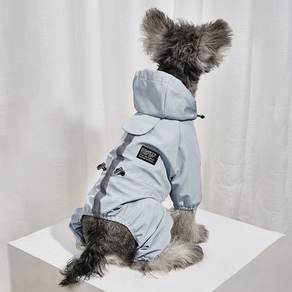 Anniepaw Dog Raincoat Puppy Jumpsuit