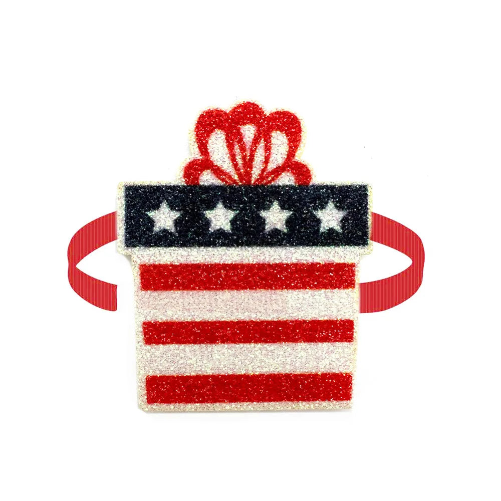 50pcs American Independence Day Small Dog Accessories Dog Bow Tie 4th of July Pet Accessories Puppy Cat Bowties for Small Dog