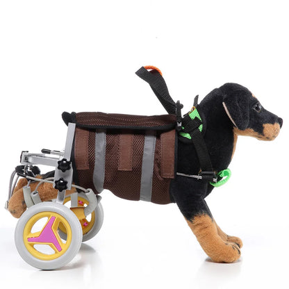 AnniePaw Upgraded Pet Wheelchair - Mobility Aid for Dogs