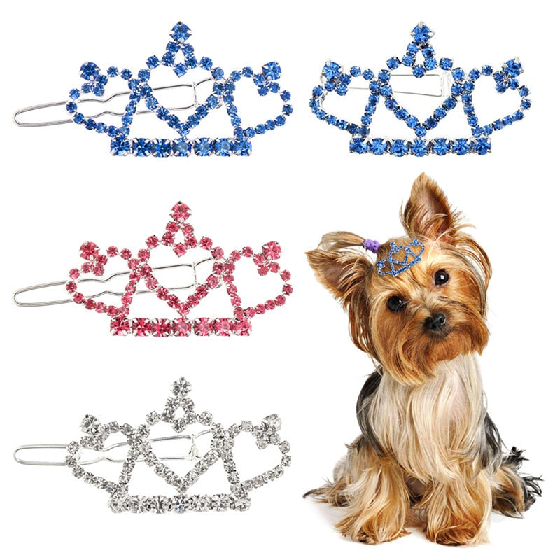 Anniepaw Crystal Rhinestone Dog Hair Clip