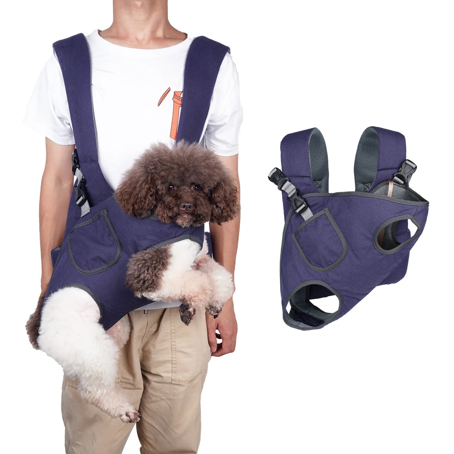 Anniepaw Summer Pet Backpack Double-shoulder Breathable Bag