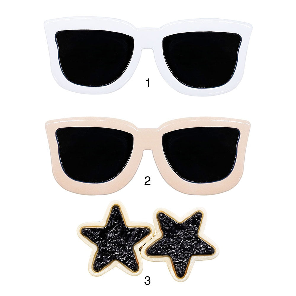 AnniePaw 1PC New Hair Clips Dog Glasses Sunscrenn