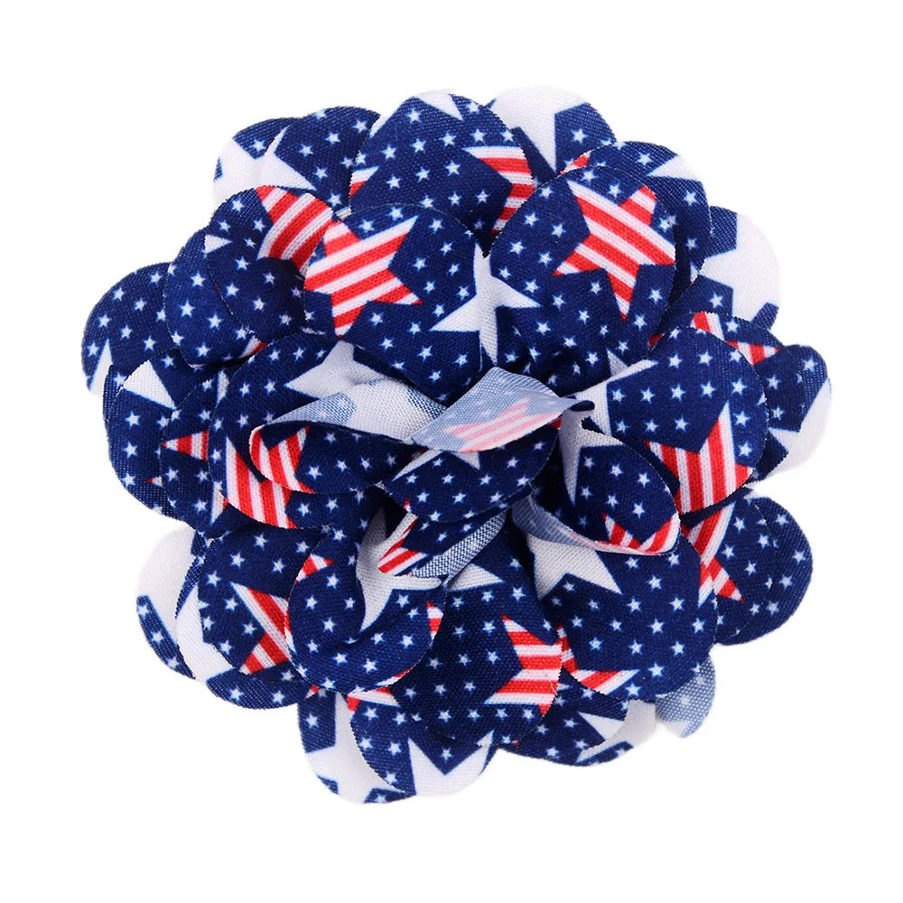 50PCS Removable Dog Bowtie For 4th July Dog Bows Dogs Pets Collar Accessories Small Dog Cat Bow Tie For American Independence Day