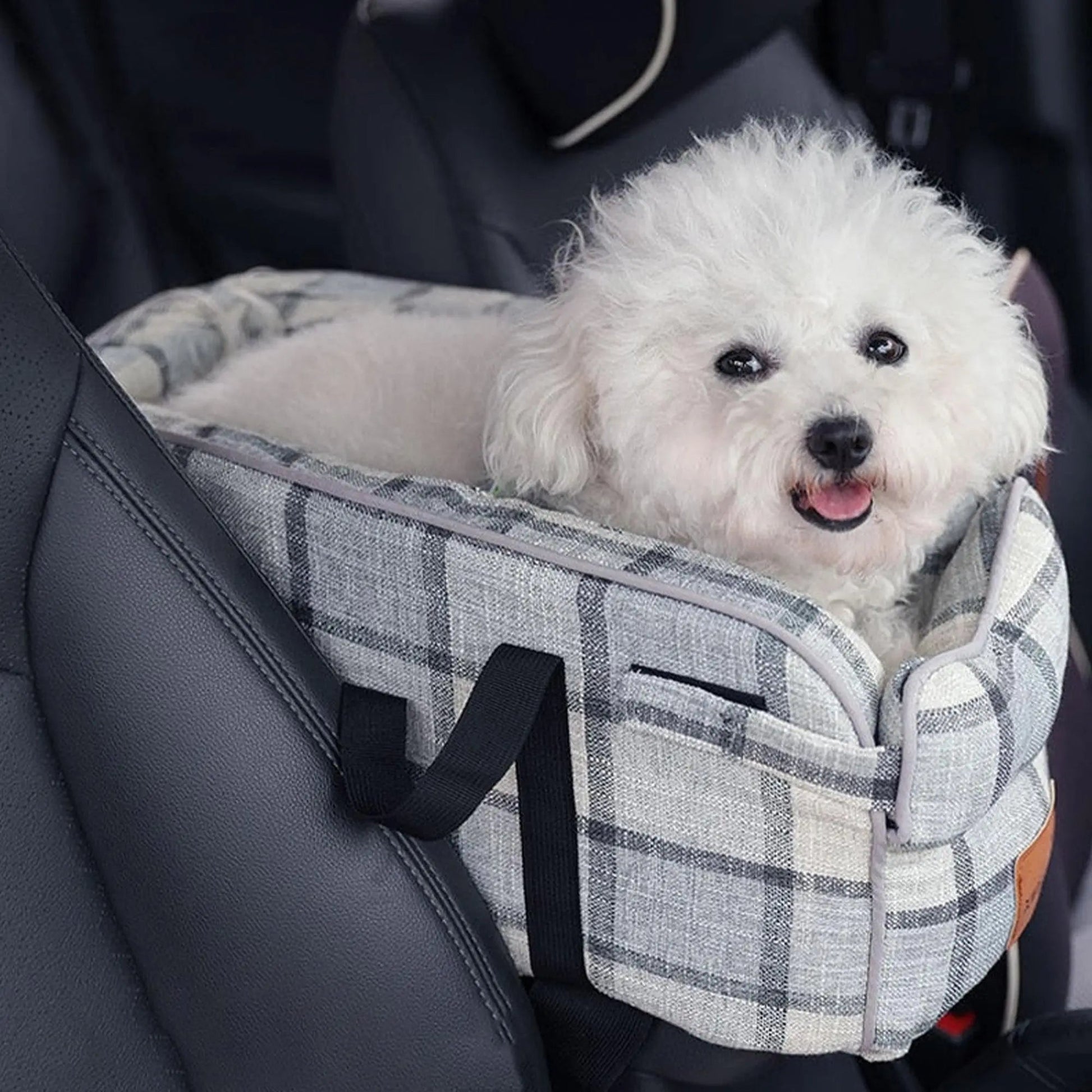 Double dog car seat best sale